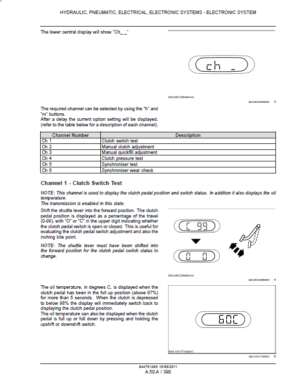 New Holland T7.170, T7.185, T7.200 Tractor Service Manual