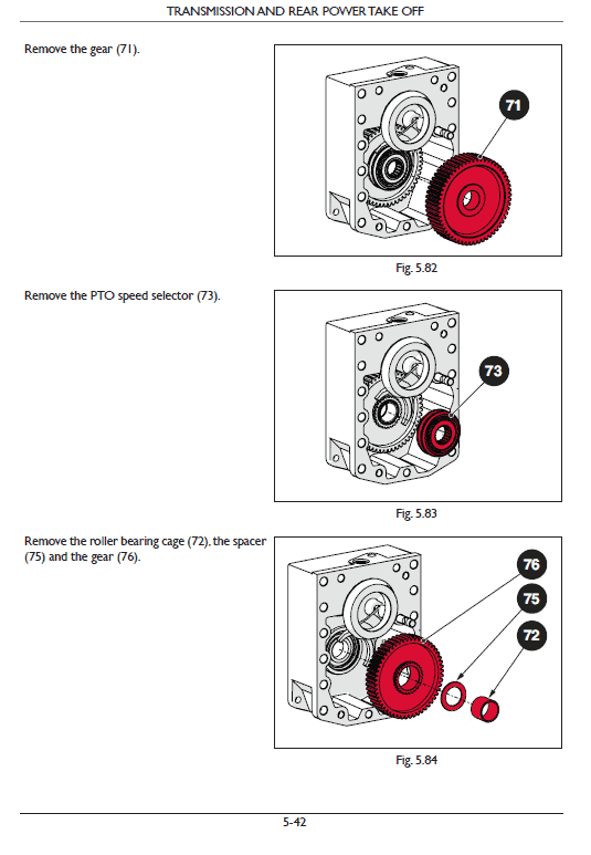 New Holland T14.90 Rs, T14.100 Rs Tractor Service Manual