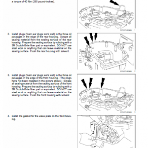 New Holland U80c Tractor Backhoe Service Manual