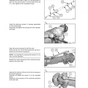 New Holland B95, B95 Tc, B95 Lr, B110, B115 Backhoe Loader Service Manual