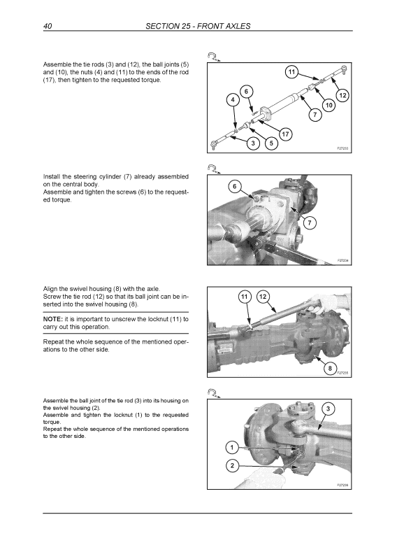 New Holland B95, B95 Tc, B95 Lr, B110, B115 Backhoe Loader Service Manual