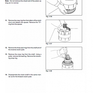 New Holland Lw270 Wheel Loaders Service Manual