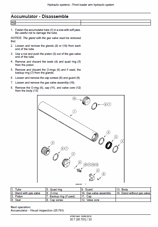 New Holland L218, L220 Tier 4b Skidsteer Service Manual