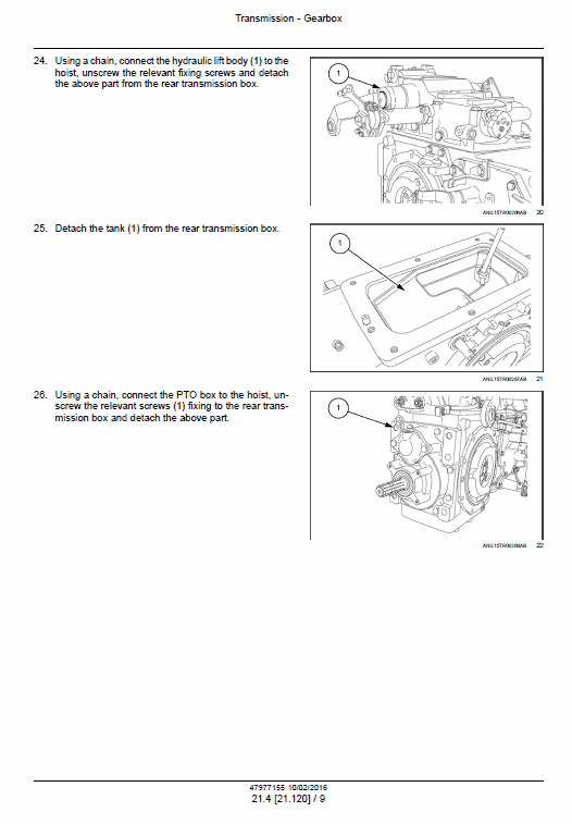 New Holland T3.50f, T3.55f, T3.65f, T3.75f Tractor Service Manual