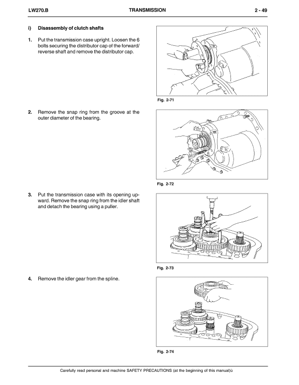 New Holland Lw270.b Wheel Loader Service Manual