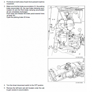 New Holland W270d, W300d Tier 2 Wheel Loader Service Manual