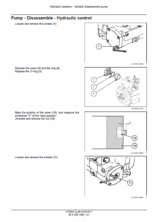 New Holland W50c, W60c, W70c, W80c Stage 3b Loader Service Manual