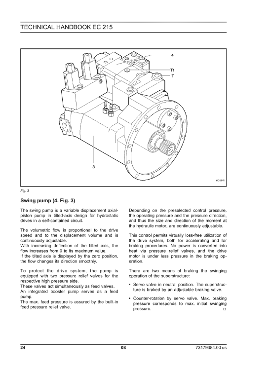 New Holland Ec215 Excavator Service Manual