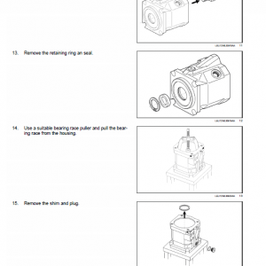 New Holland W270c, W300c Tier 4 Wheel Loader Service Manual