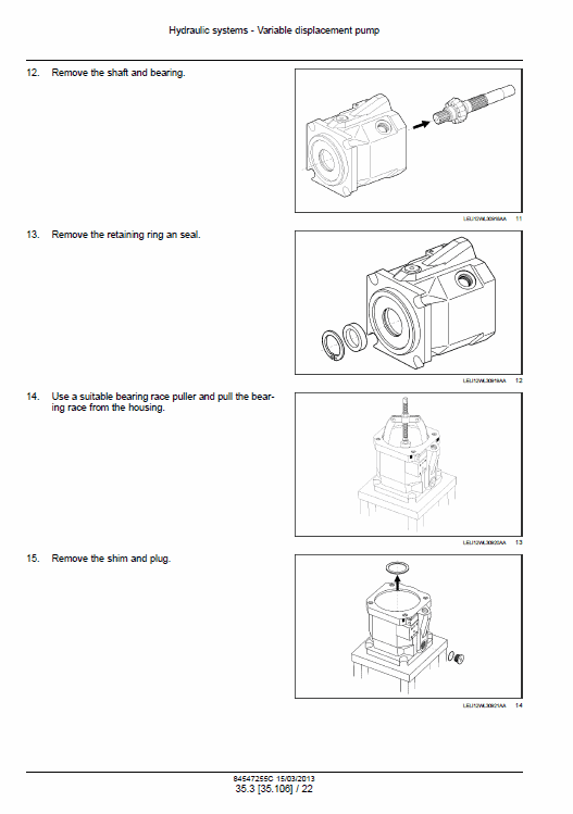 New Holland W270c, W300c Tier 4 Wheel Loader Service Manual