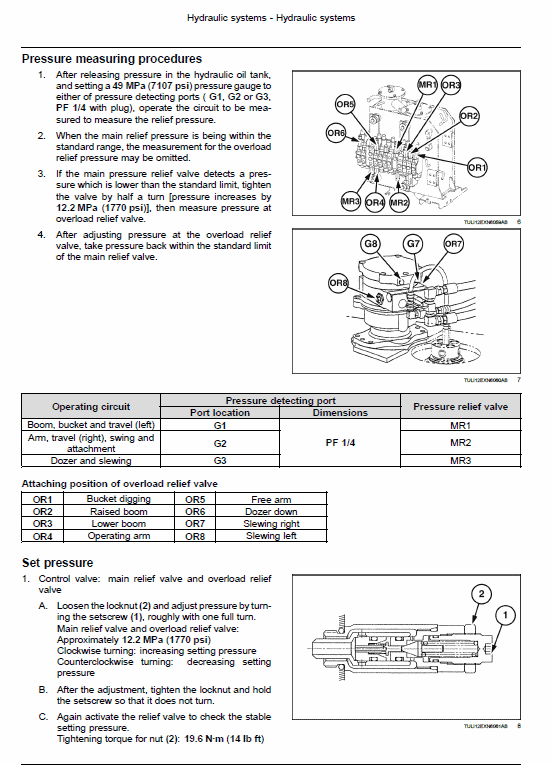 New Holland E35bsr, E39bsr Mini Excavator Service Manual