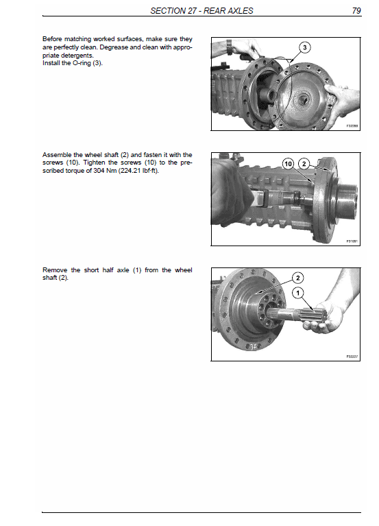 New Holland W50btc, W60btc, W70btc, W80btc Tier 3 Loader Manual