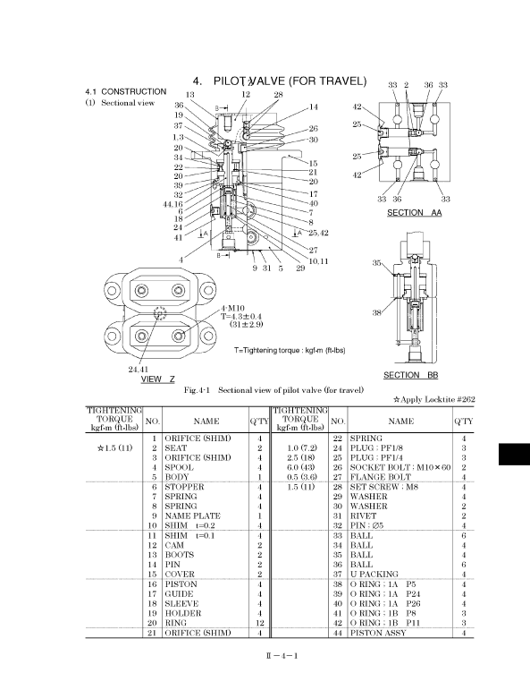 New Holland E215 Excavator Service Manual