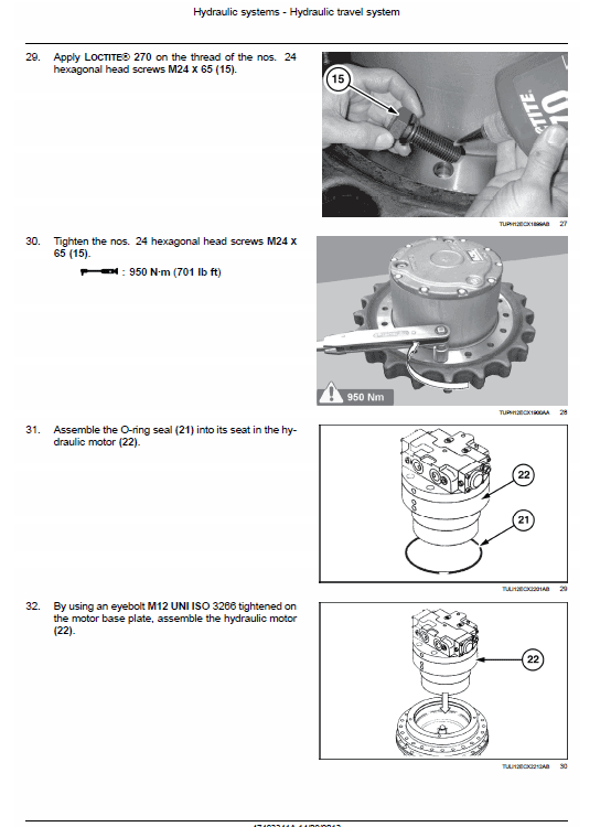 New Holland E485c Crawler Excavator Service Manual