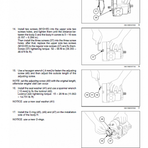 New Holland E18c Mini Excavator Service Manual