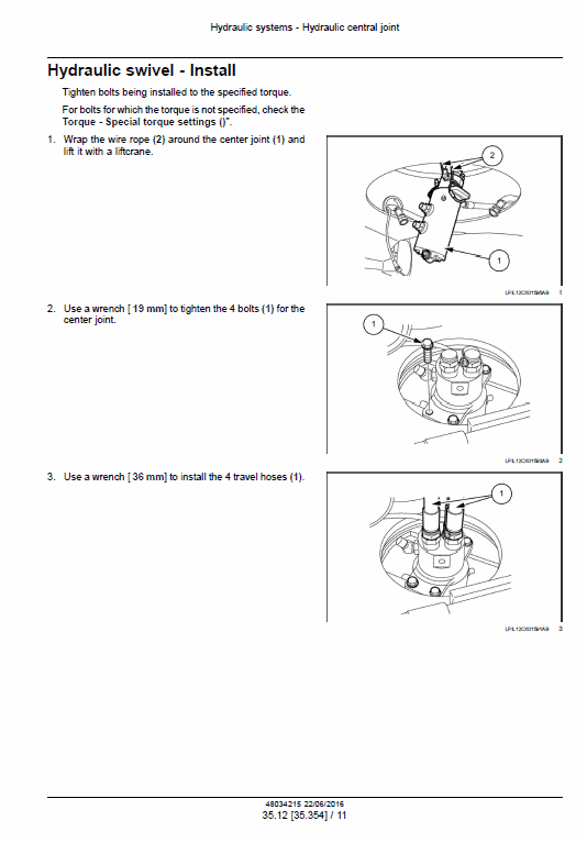 New Holland E215c Evo Excavator Service Manual