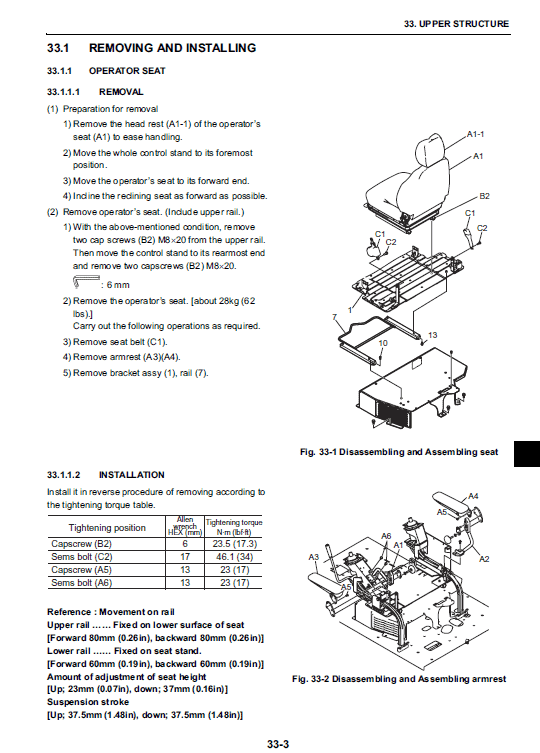 New Holland E215b, E215blc Excavator Service Manual