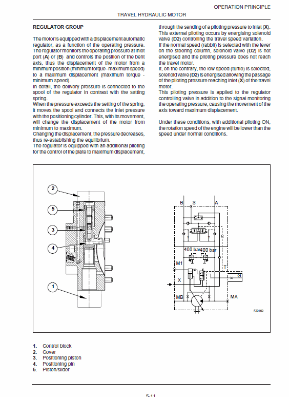 New Holland Mh4.6, Mhplusc Excavator Service Manual