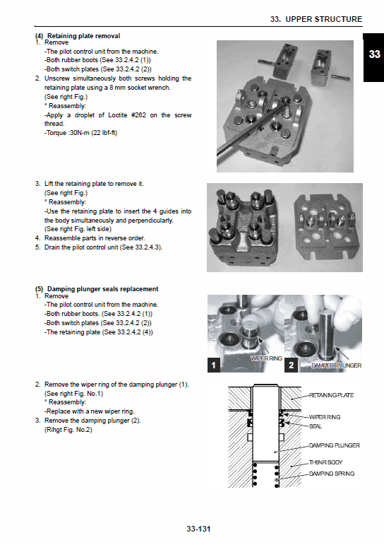 New Holland E135bsr Tier 3 Excavator Service Manual