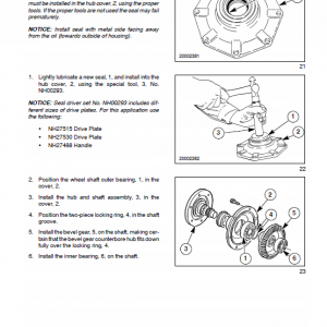 New Holland Boomer 8n Tractor Service Manual