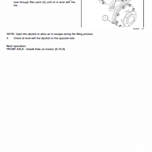 New Holland Boomer 30 And Boomer 35 Tractor Service Manual