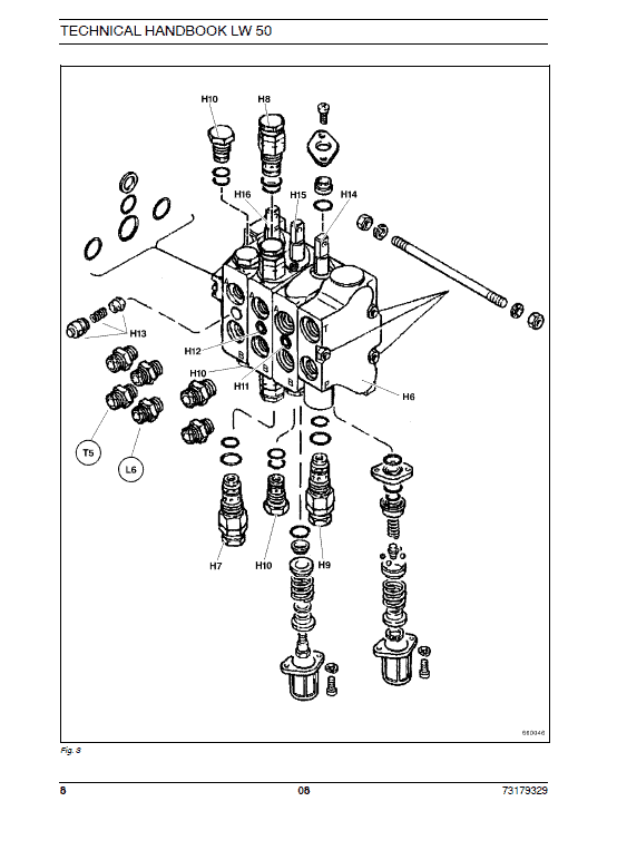 New Holland Lw50 Wheel Loaders Service Manual