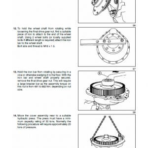 New Holland Td5010, Td5020 Tractor Service Manual