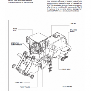 New Holland Lw170, Lw190 Wheel Loaders Service Manual