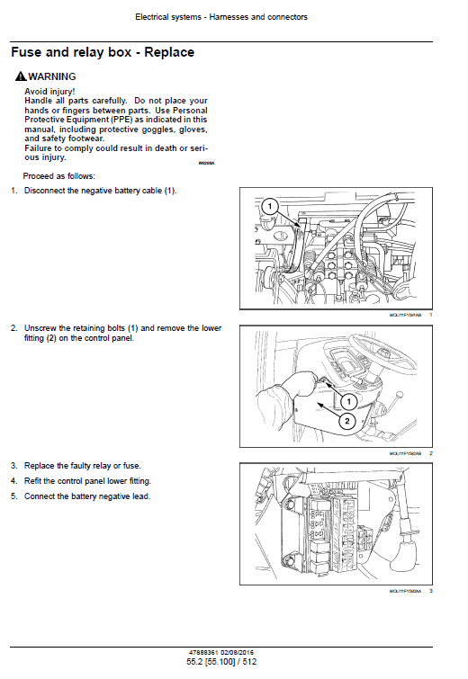 New Holland T4.75f, T4.85f, T4.95f, T4.105f Tractor Service Manual