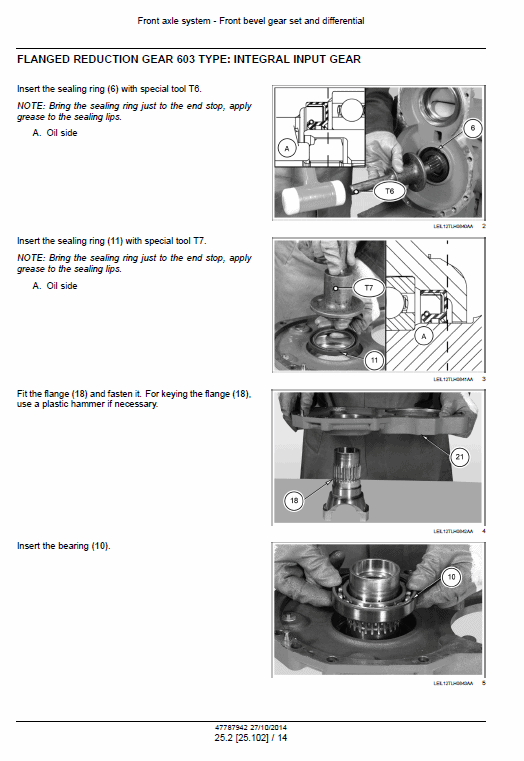 New Holland Lm5020, Lm5030 Tier 3 Telescopic Handler Service Manual