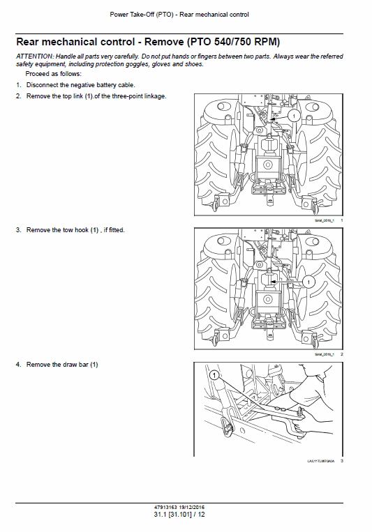 New Holland Td65f, Td75f, Td85f Tractor Service Manual