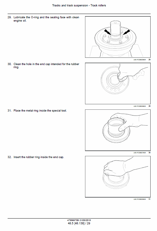 New Holland D150b Crawler Dozer Service Manual