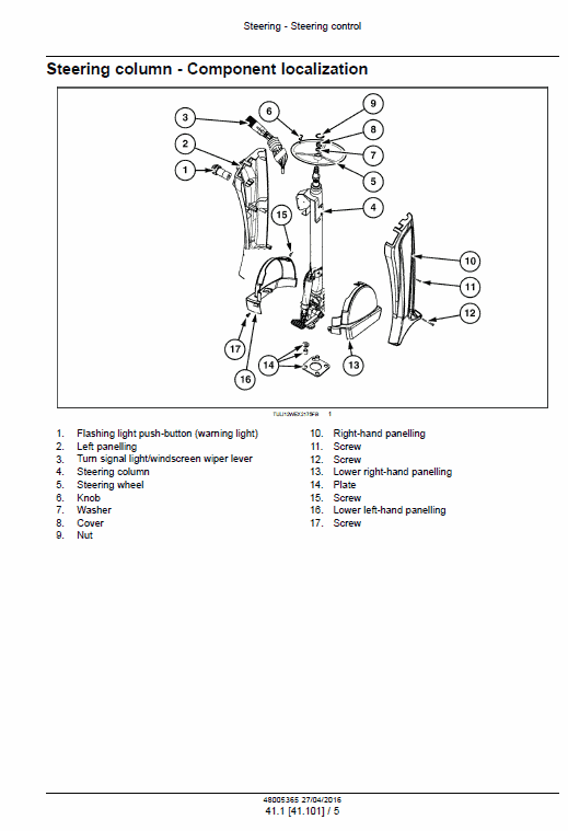 New Holland We170b, We190b Wheeled Excavator Service Manual