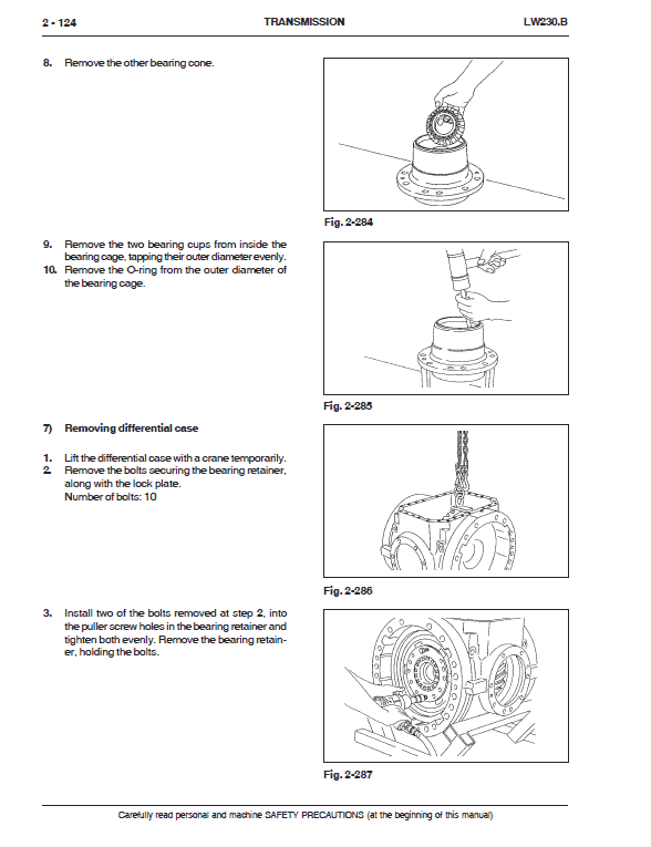 New Holland Lw230.b Wheel Loader Service Manual