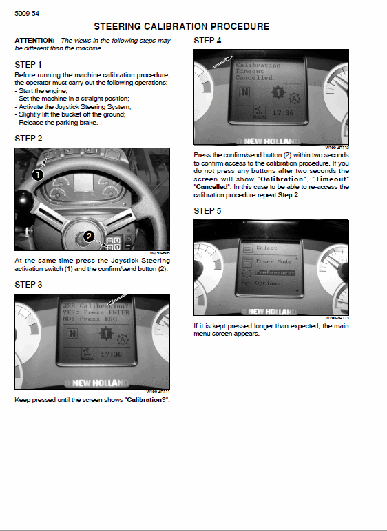 New Holland W110c Tier 2 Wheel Loader Service Manual