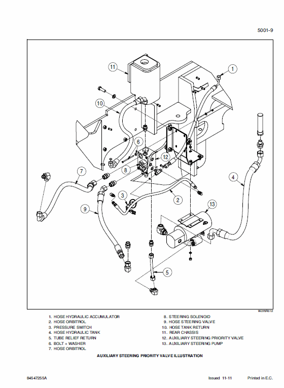 New Holland W270c, W300c Wheel Loader Service Manual