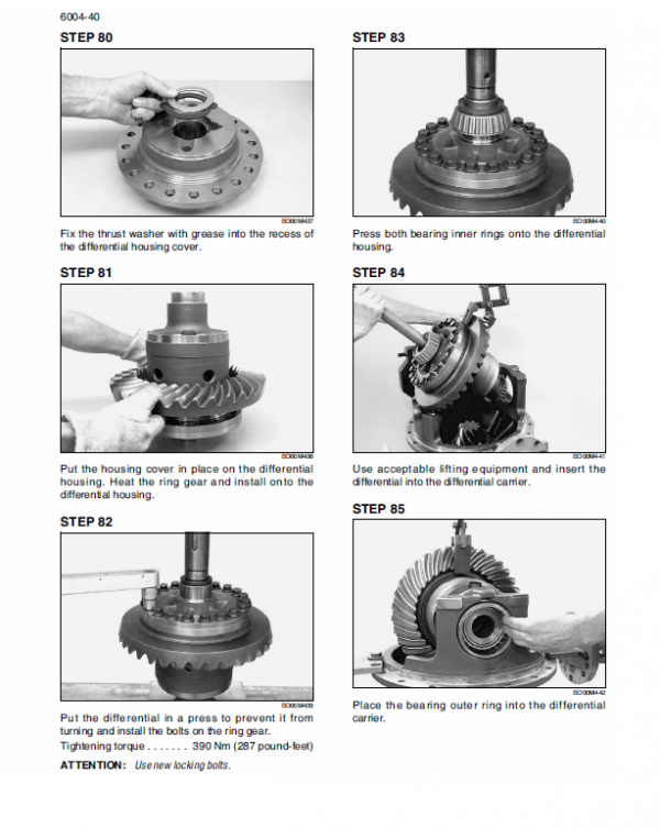 New Holland W270b Wheel Loader Service Manual