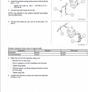 New Holland E18c Mini Excavator Service Manual