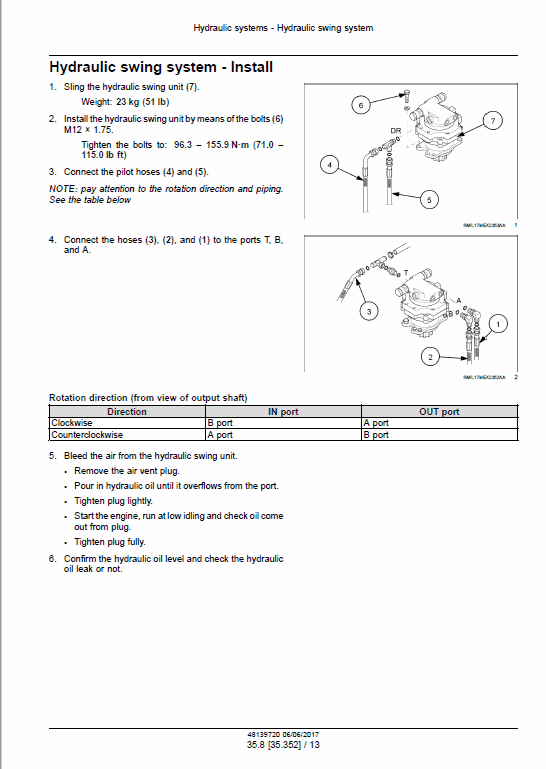 New Holland E18c Mini Excavator Service Manual