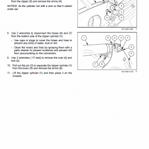 New Holland E30c Mini Excavator Service Manual