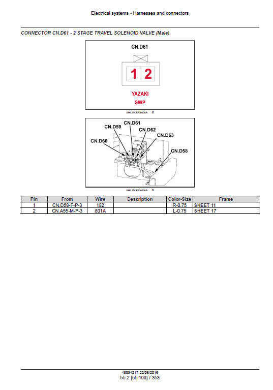 New Holland E265c Evo Excavator Service Manual