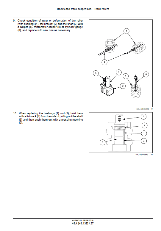 New Holland E485c Evo, E505c Eco Tier 3 Excavator Service Manual