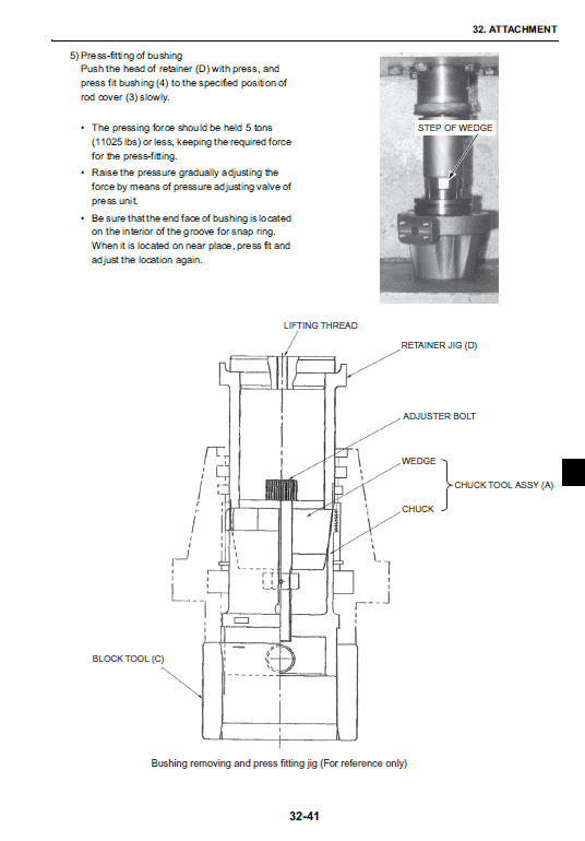 New Holland E215bj Excavator Service Manual