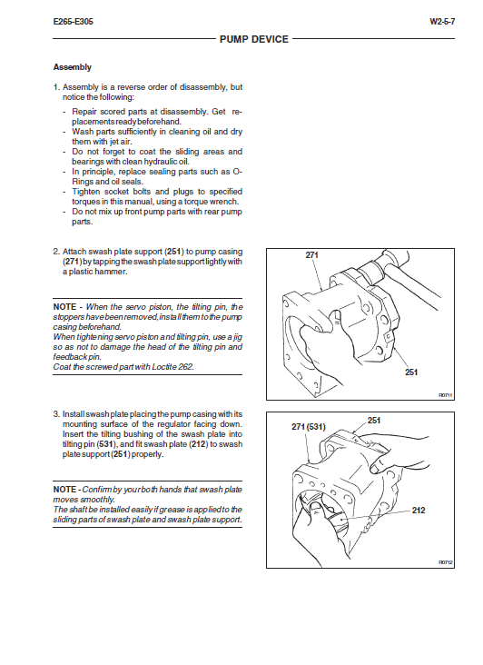 New Holland E265 And E305 Tier 3 Excavator Service Manual