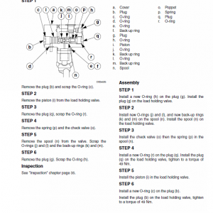 New Holland E805 Tier 3 Excavator Service Manual