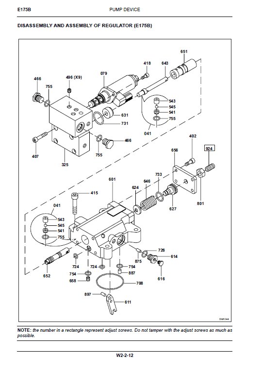 New Holland E175b, E195b Rops Tier 3 Excavator Service Manual