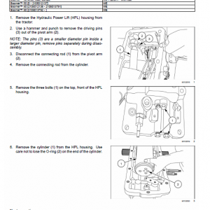 New Holland Boomer 40 Cab, Rops And 50 Cab, Rops Tractor Service Manual