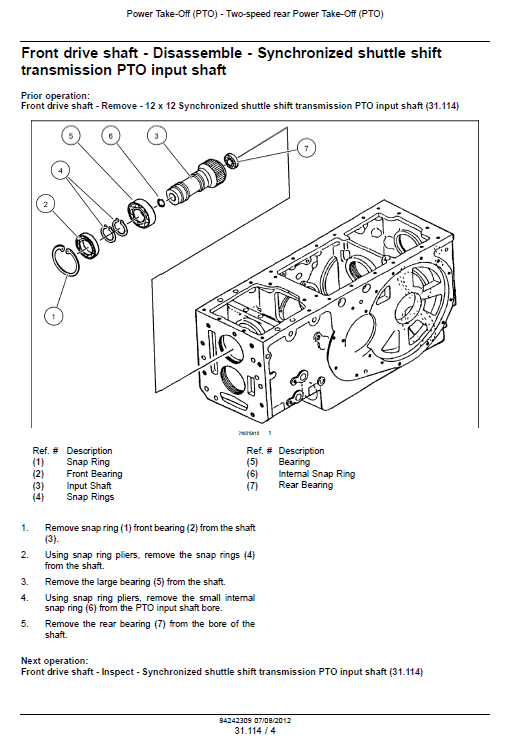 New Holland Boomer 3040, 3045 And 3050 Tractor Service Manual