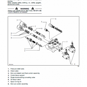 New Holland Td5010, Td5020 Tractor Service Manual