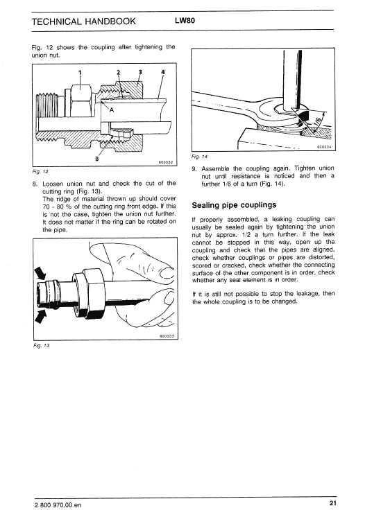 New Holland Lw80 Wheel Loaders Service Manual